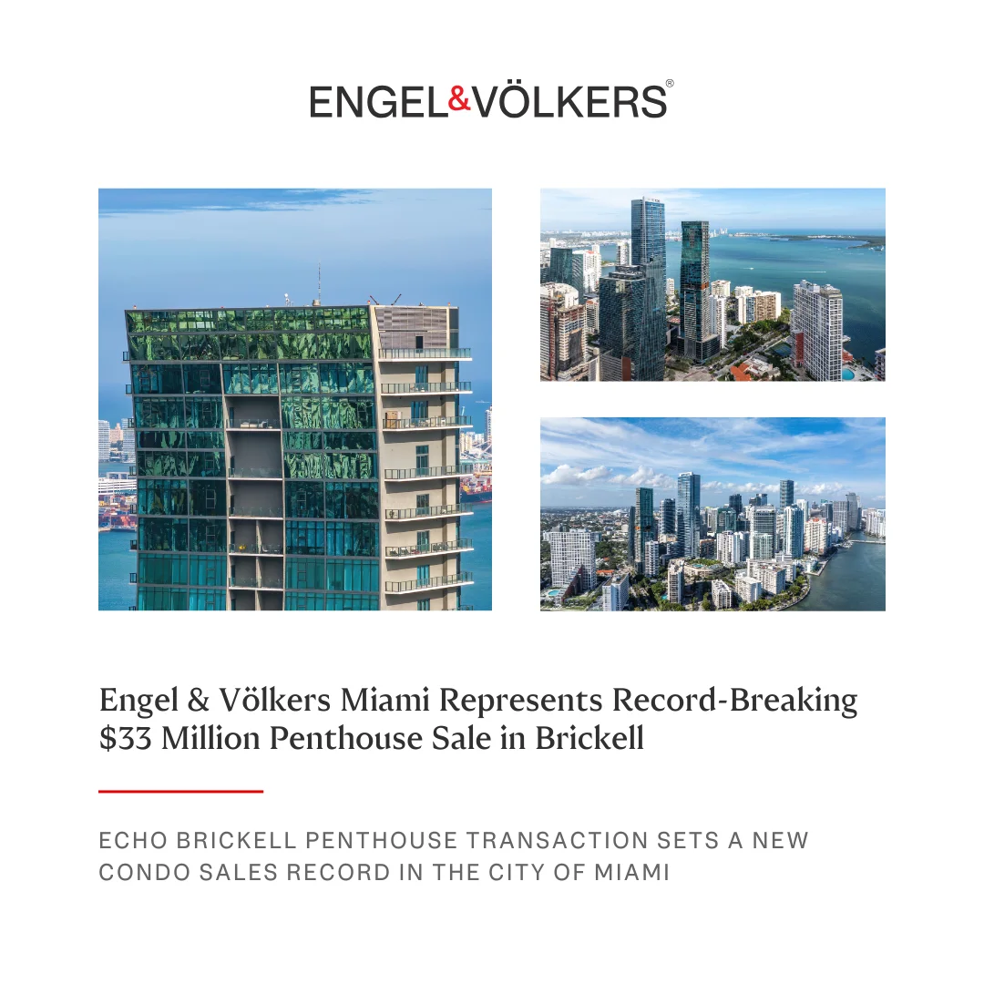 Record-Breaking $33 Million Penthouse Sale in Brickell
