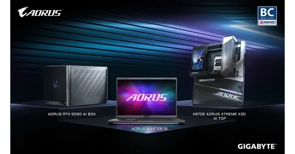 Les innovations de pointe de GIGABYTE récompensées par le Best Choice Award du COMPUTEX 2026