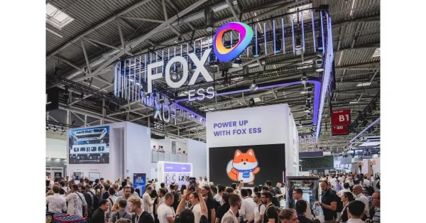 Fox ESS schittert op The Smarter E Europe 2026 met zijn full-ecosystem-aanbod en door AI aangedreven standervaring