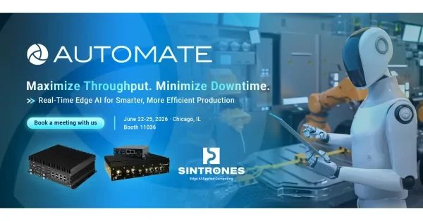 SINTRONES Accelerates Factory Intelligence with Secure Edge AI Computing