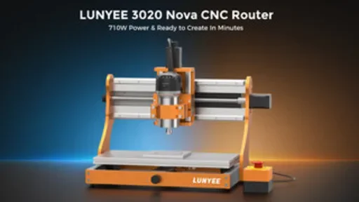 LUNYEE Launches 3020 Nova CNC Router to Make Desktop CNC More Powerful and Easier to Start