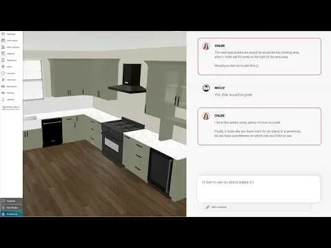 AI-Powered Kitchen Design Agents Coming to 3D Cloud Platform