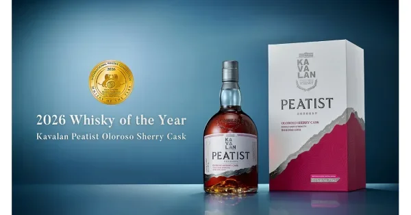Kavalan wurde bei der IWC 2026 zum zweiten Mal in Folge zum „Whisky des Jahres" gekürt