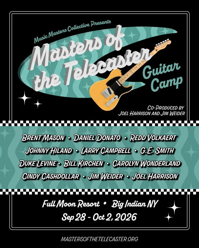 2026 Masters of the Telecaster Featuring Masterclasses and Interactive Jams