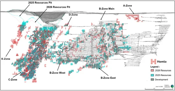 Hemlo Mining Corp. Announces Increased Mineral Resource Estimate for the Hemlo Gold Mine
