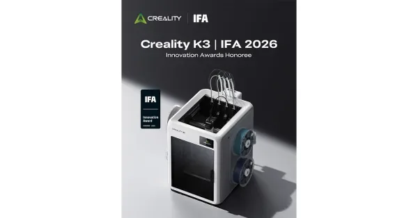 Creality Unveils K3, SPARKX i8 and Expanded Creative Ecosystem at IFA 2026