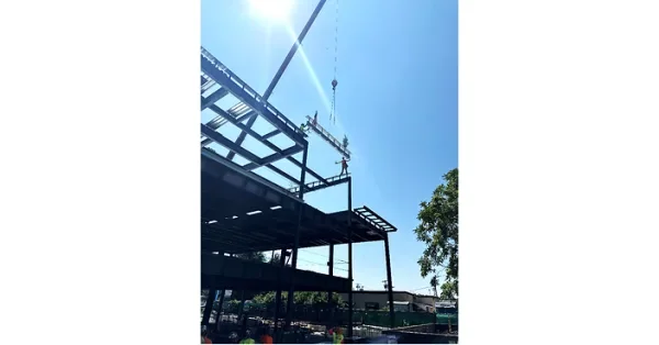 CTA Construction Managers Celebrates Steel Topping Off at New Melrose Fire Engine 2 Station
