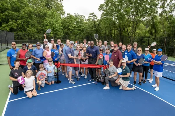 Howard County Executive Calvin Ball Celebrates Opening of Six New Pickleball Courts at Alpha Ridge Park