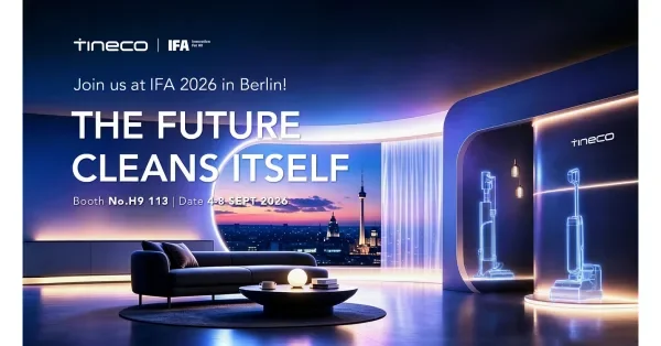 Tineco Brings Next-Generation Floor Care Innovations at IFA 2026
