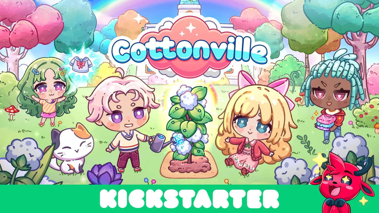 Cottonville is live on Kickstarter – Bring the world of cozy fashion to life!