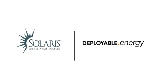 Deployable Energy Welcomes Strategic Investment and Commercialization Collaboration with Solaris Energy Infrastructure