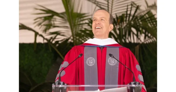 Media Executive Ben Sherwood Addresses LMU Graduate Commencement Ceremony, Encourages Graduates to "Live the Questions"