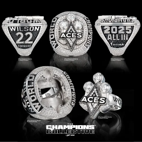 THE CHAMPIONS COLLECTIVE UNVEILS THE LAS VEGAS ACES’ 2025 WNBA CHAMPIONSHIP RING