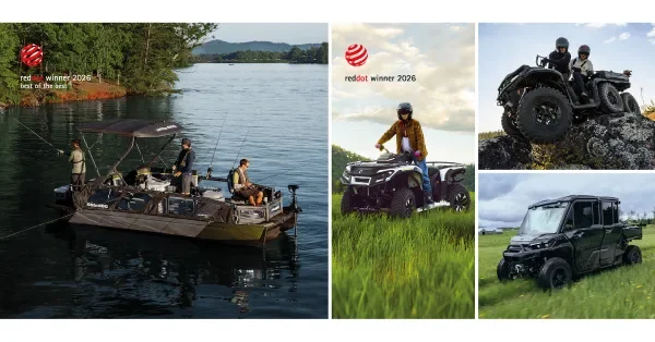 BRP Wins Four Red Dot Design Awards, Including a Prestigious "Best of the Best"